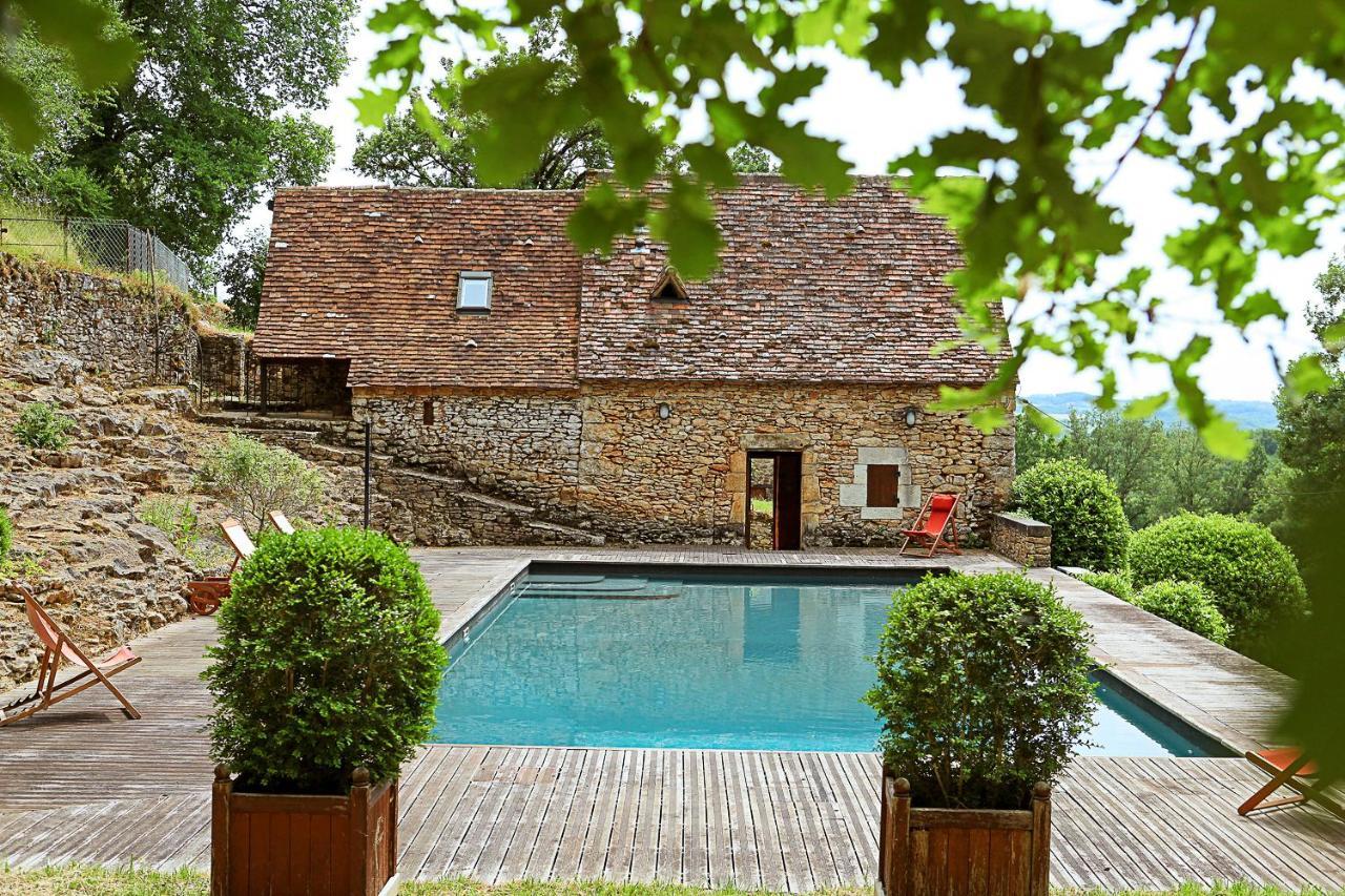 Chambres D'Hotes Avec Piscine La Rossillonie Beynac-et-Cazenac Exterior foto